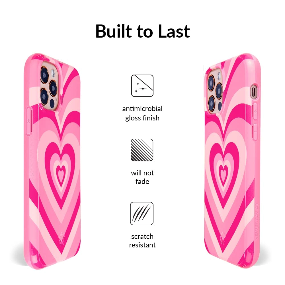 Pink Hearts Basic Case with MagSafe for iPhone 13 Pro Max