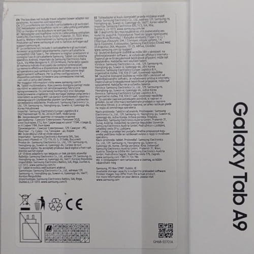 Galaxy Tab A9 - 128GB 8.7"