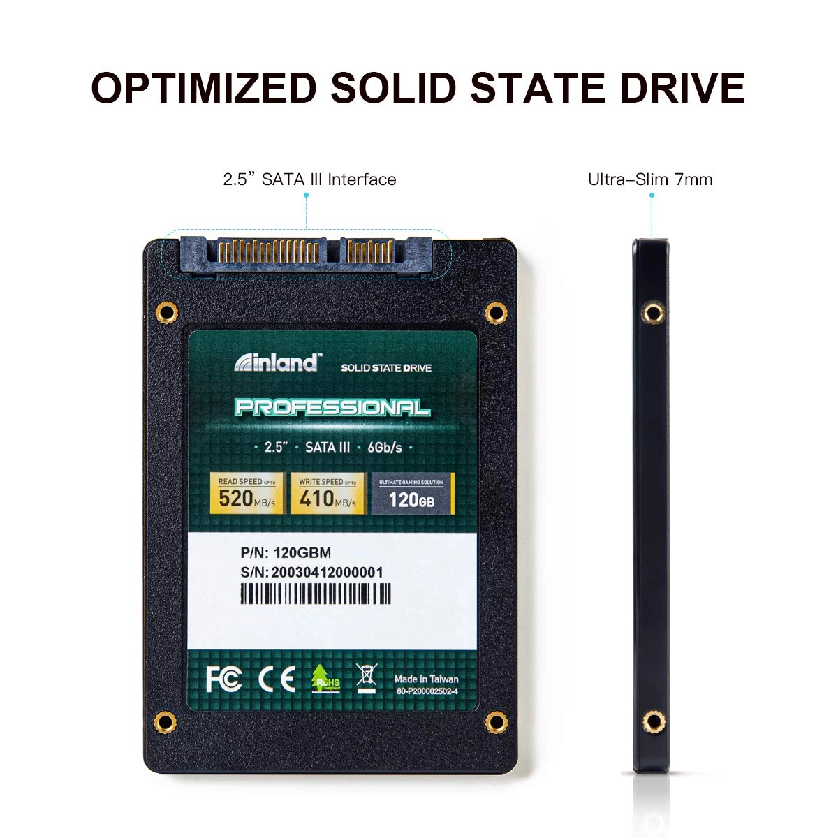Professional SSD - 120GB 2.5-inch