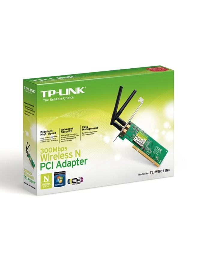 TL-WN851ND - Wireless N PCI