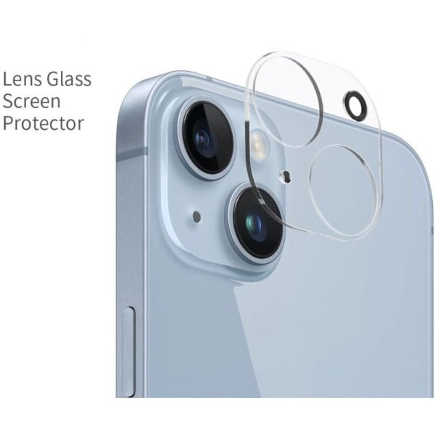 Lens Protector iPhone 15 Plus - 9H Hardness Transparent