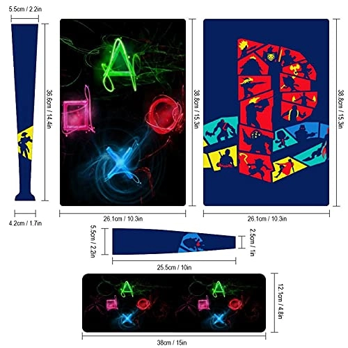 PS5 Console Skin - Playstation 5 Disk Edition (Digital Version) + PS5 Controller Skin