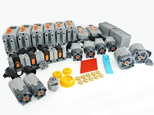 Motor Power Function Kit - Plastic 47Pcs