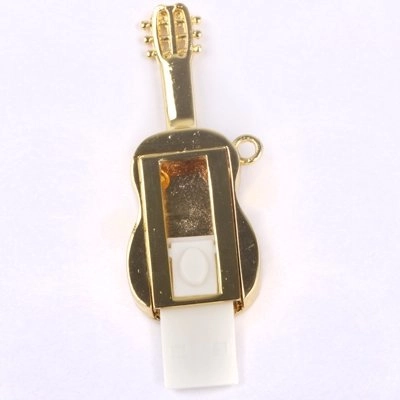 Guitar Necklace Style USB 2.0 Flash Disk - 8GB