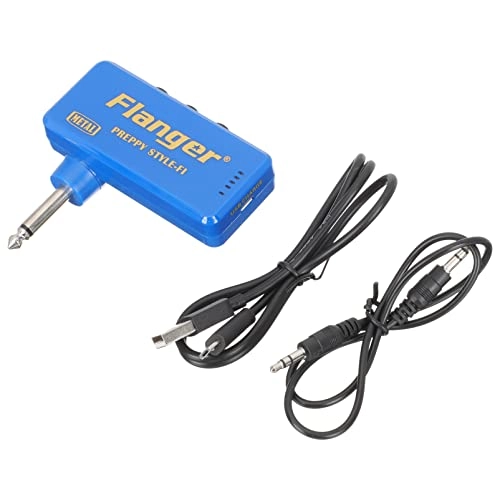 Mini Guitar Bass Headphone Amplifier - 1 Set USB Rechargeable