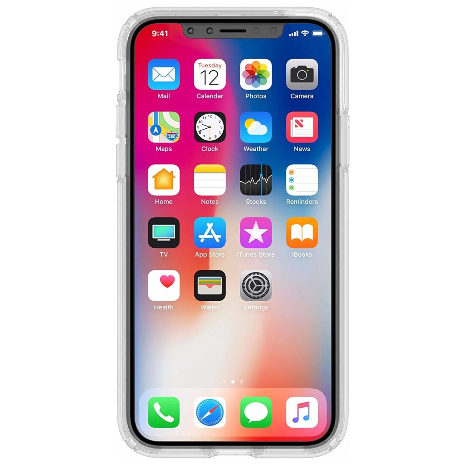 Slim & Fitted Back Case for iPhone X/Xs