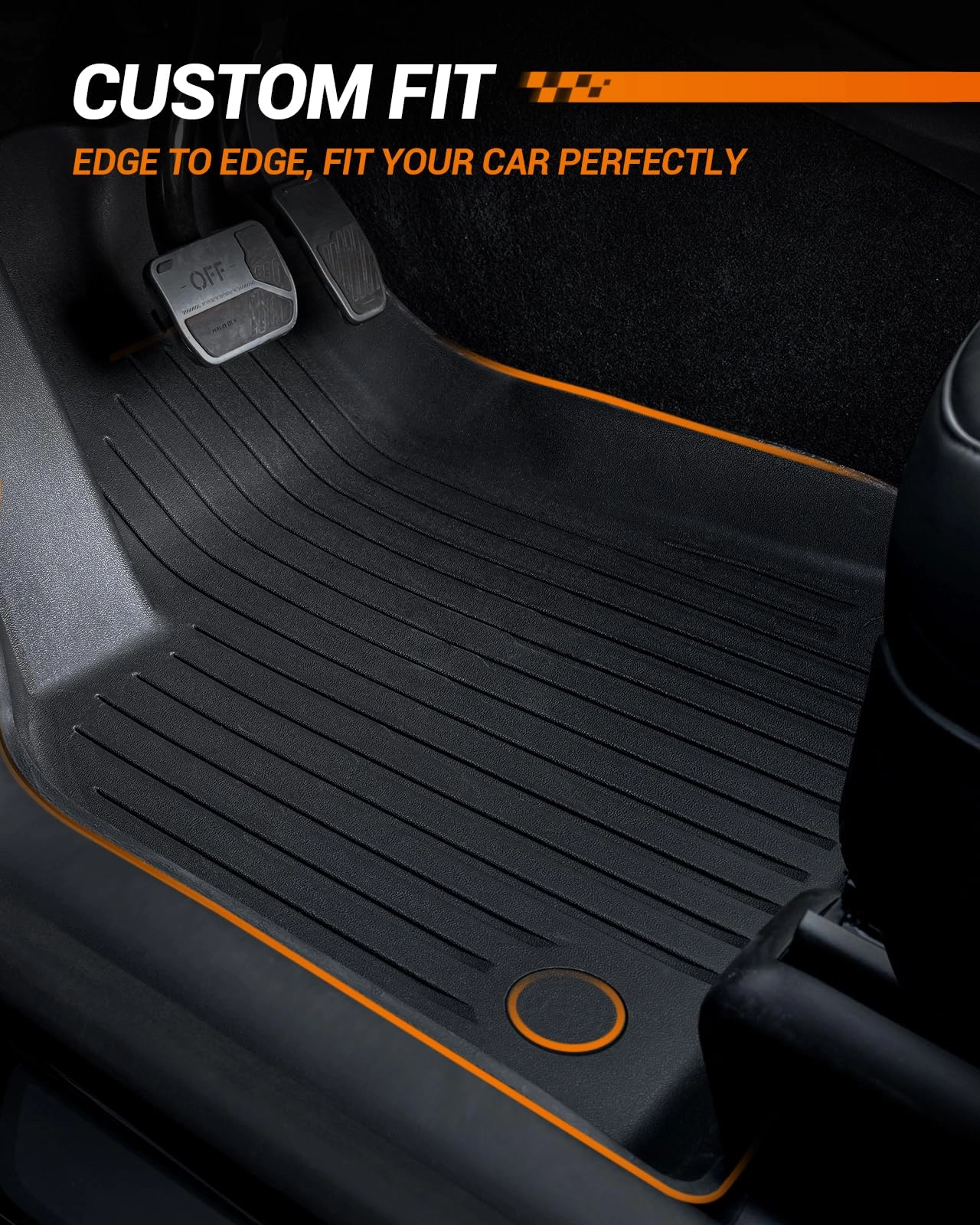 Tesla Model Y Floor Mats - 2021-2024 1st & 2nd Row