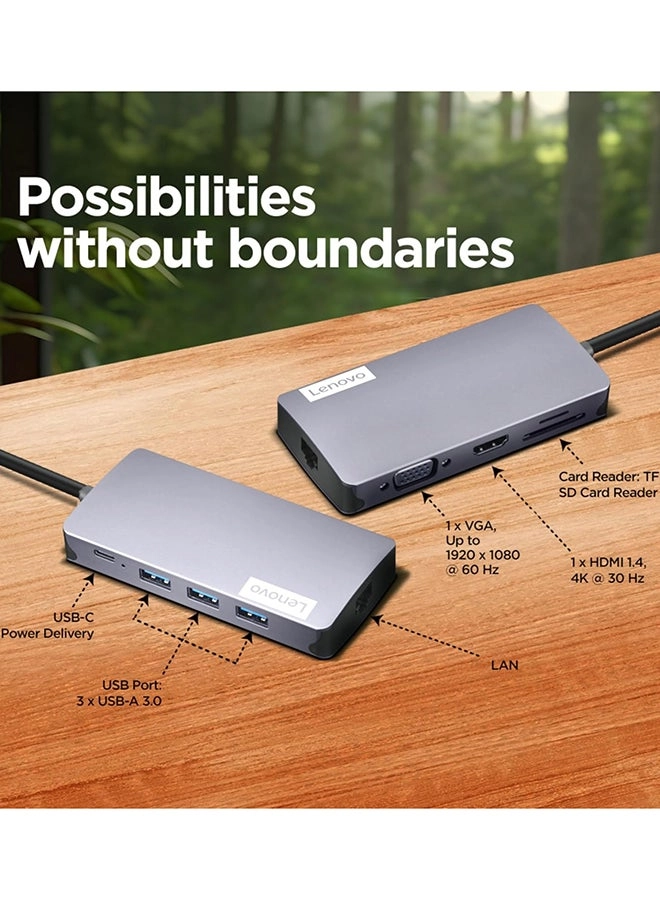 150 Travel Dock GX91M73946 - 9-in-1 USB-C