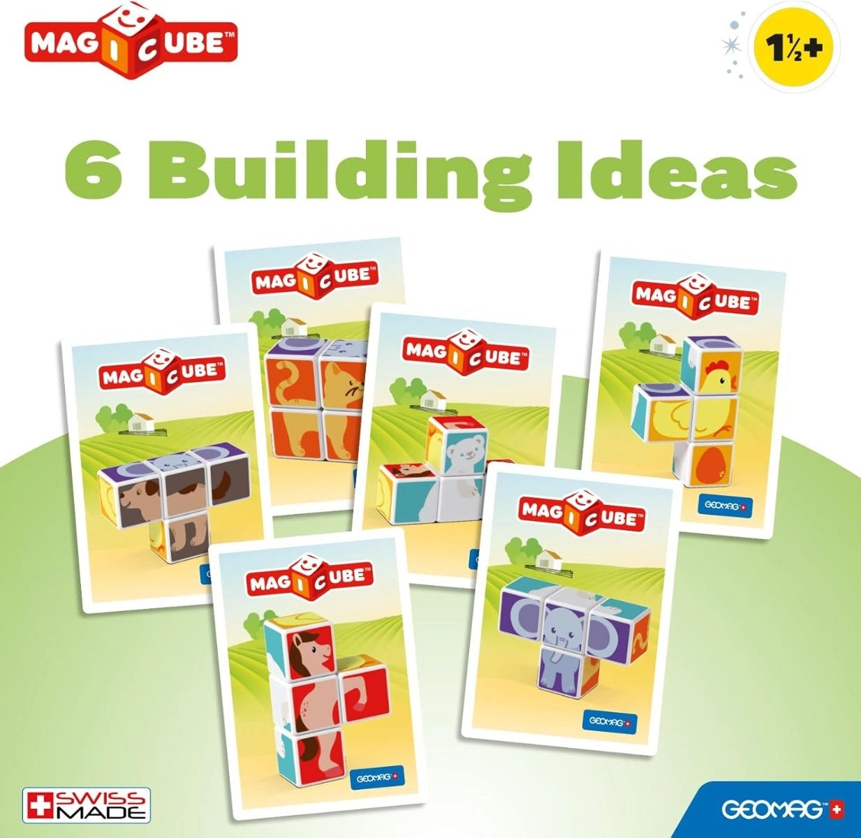 Magicube Mix And Match Animal - 18 Months 7 pieces