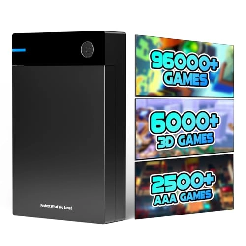 Retro Gaming Hard Drive - 7200 RPM 12TB 3.5-inch HDD