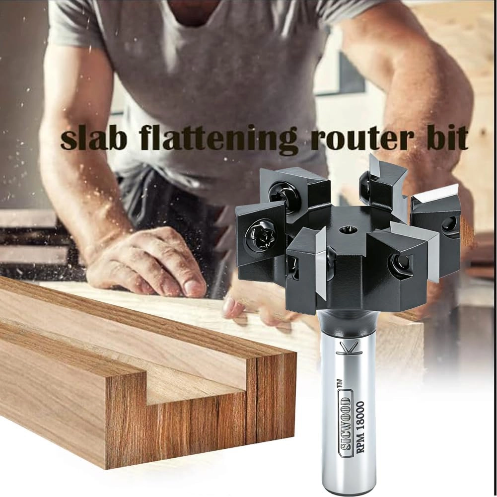 Slab Flattening Router Bit