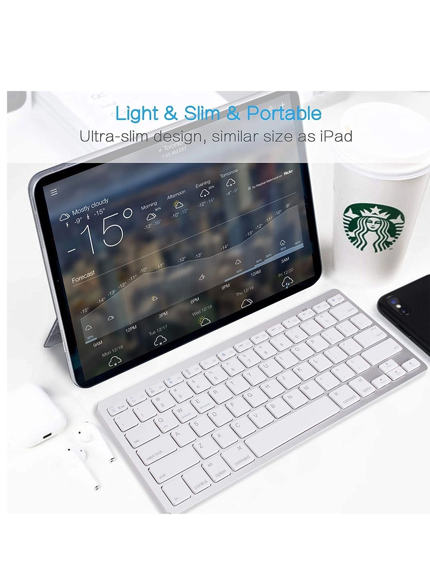 Mini wireless Bluetooth keyboard - EN Wireless