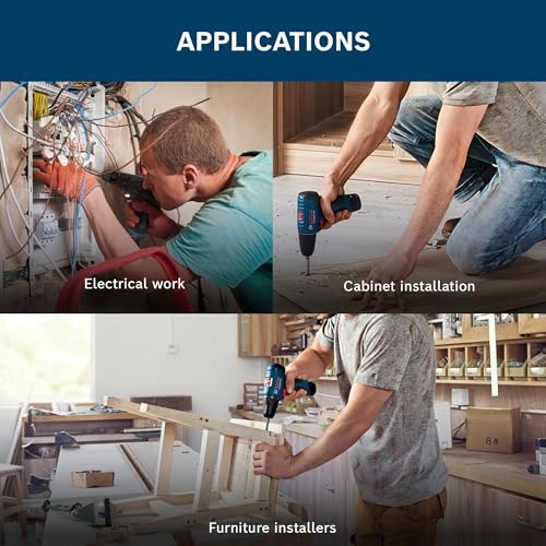 GSR 120 Li Professional - Cordless Drill Driver + GAL 1210 CV + GBA 12v 2.0Ah + Accessory Set + Carrying Case