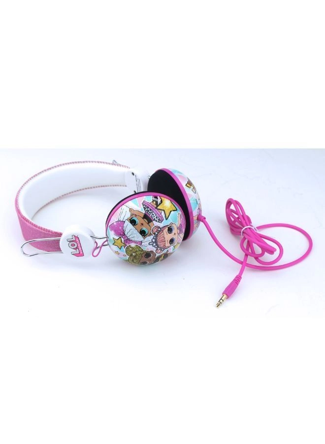 LOL Surprise Glitter Glam Wired Headphone