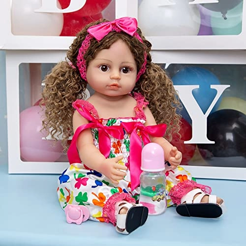 Reborn Baby Doll - 22 Inch Full Vinyl Baby Girl