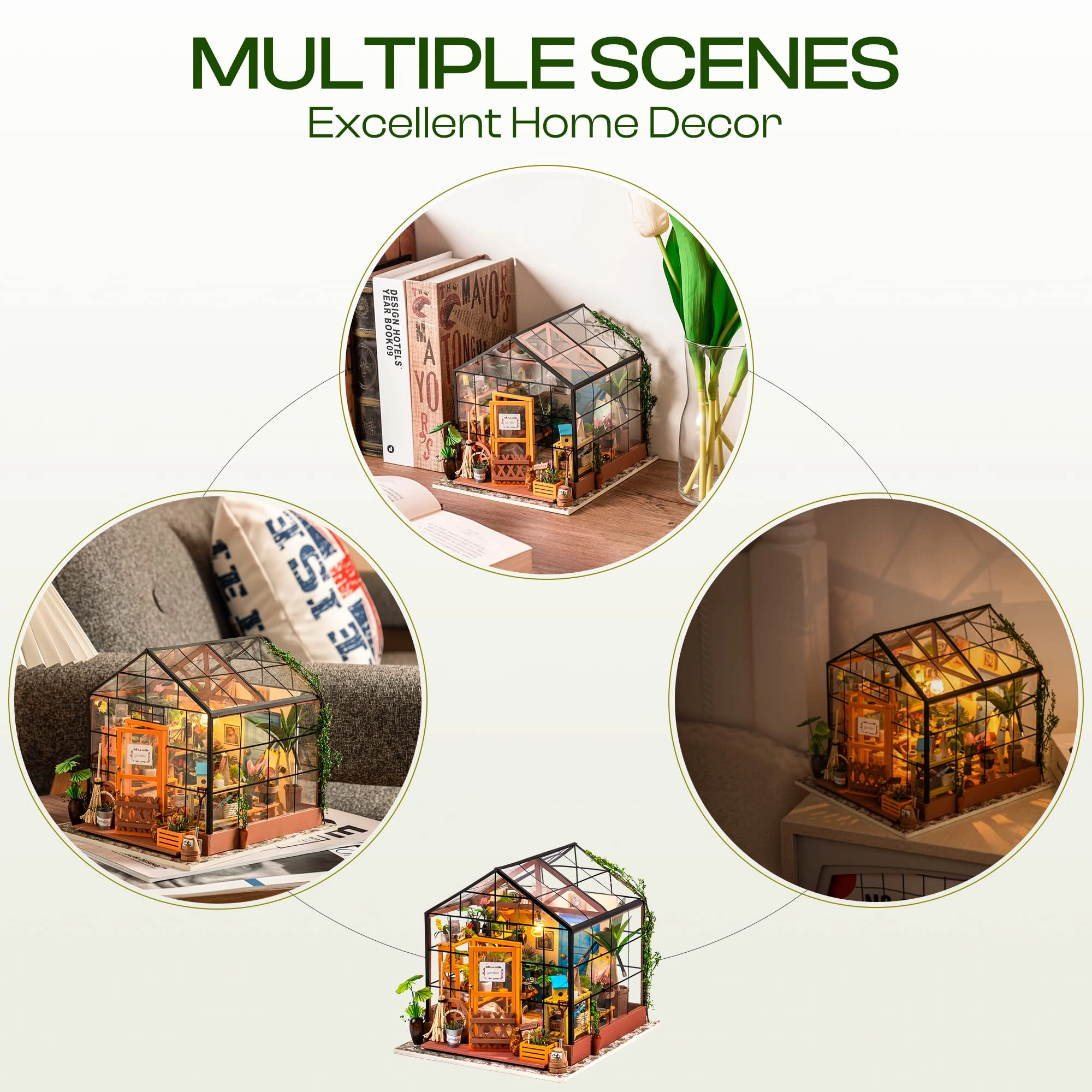 Mini Green House - Cathy's Flower House 1:24