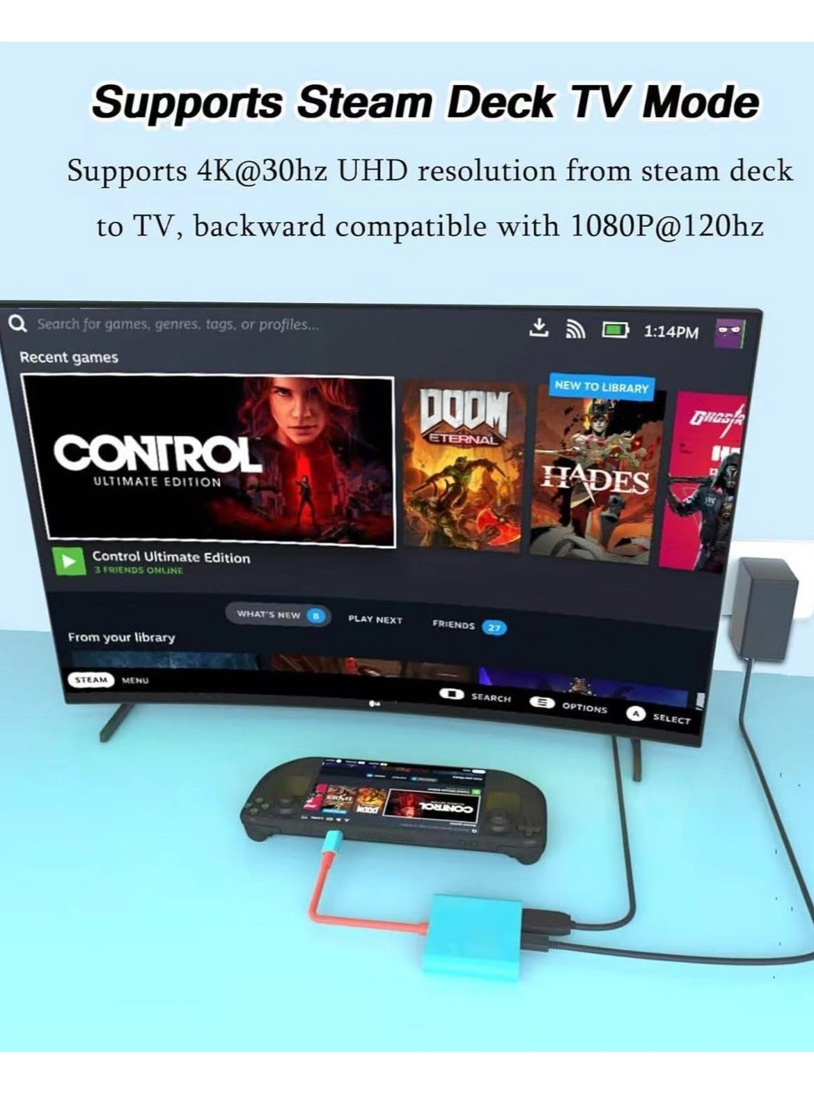 Typec 3 In 1 Docking Station