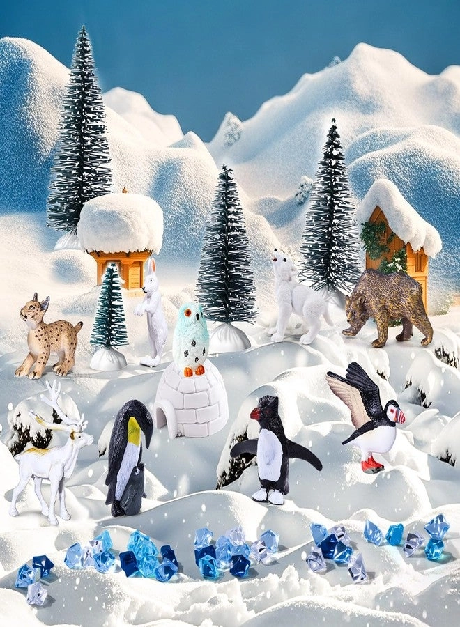 Arctic Animal Toy Set 60 pcs