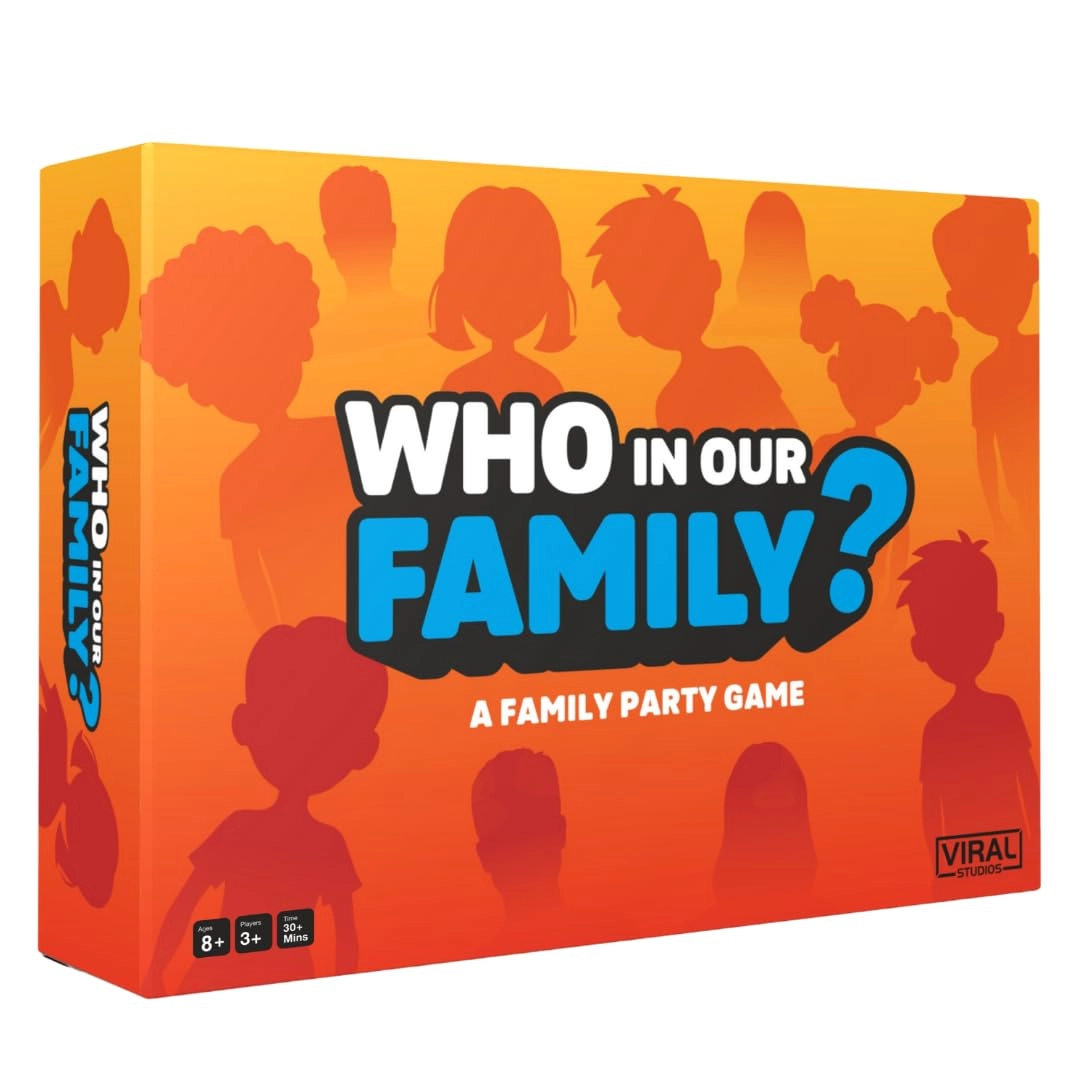Who in Our Family - kids teens and adults 7 piece(s)
