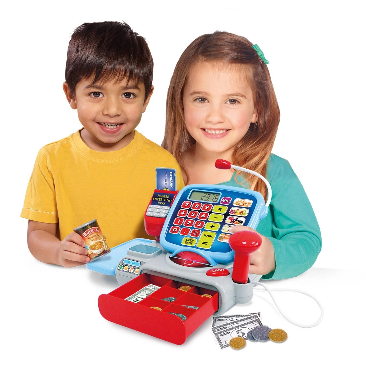 Supermarket Till - touch-sensitive screen working calculator (WB-664)