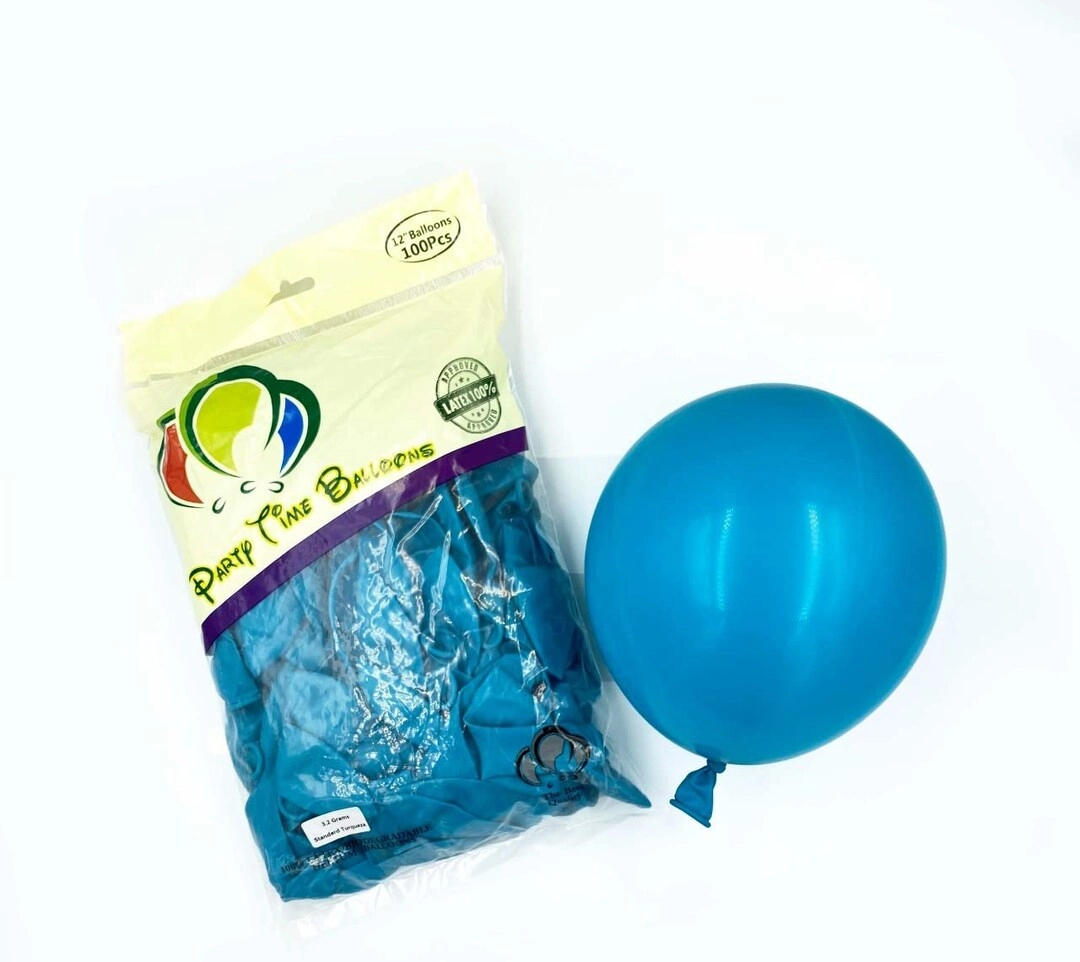 Std Assorted Latex Balloon - 100CT