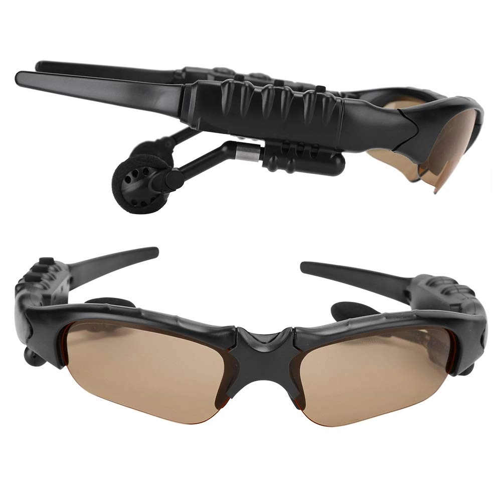 SIXRUN Sunglasses Headphone - Dark Brown