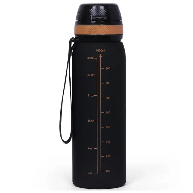 Water Bottle - One touch button Lid - 1000 ml