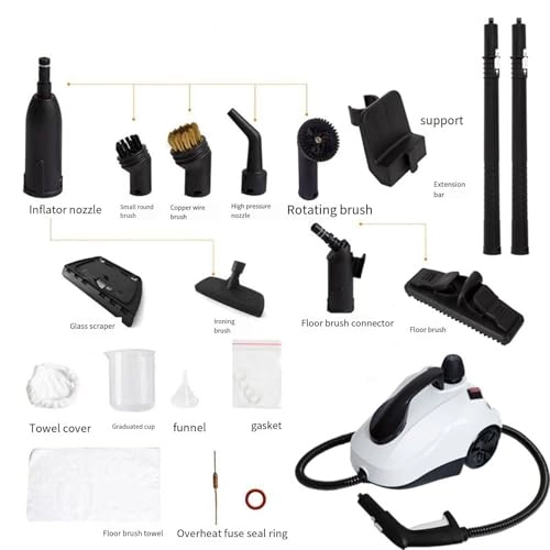 Multi-Function High Pressure Steam Cleaners - 4.5Bar 2L