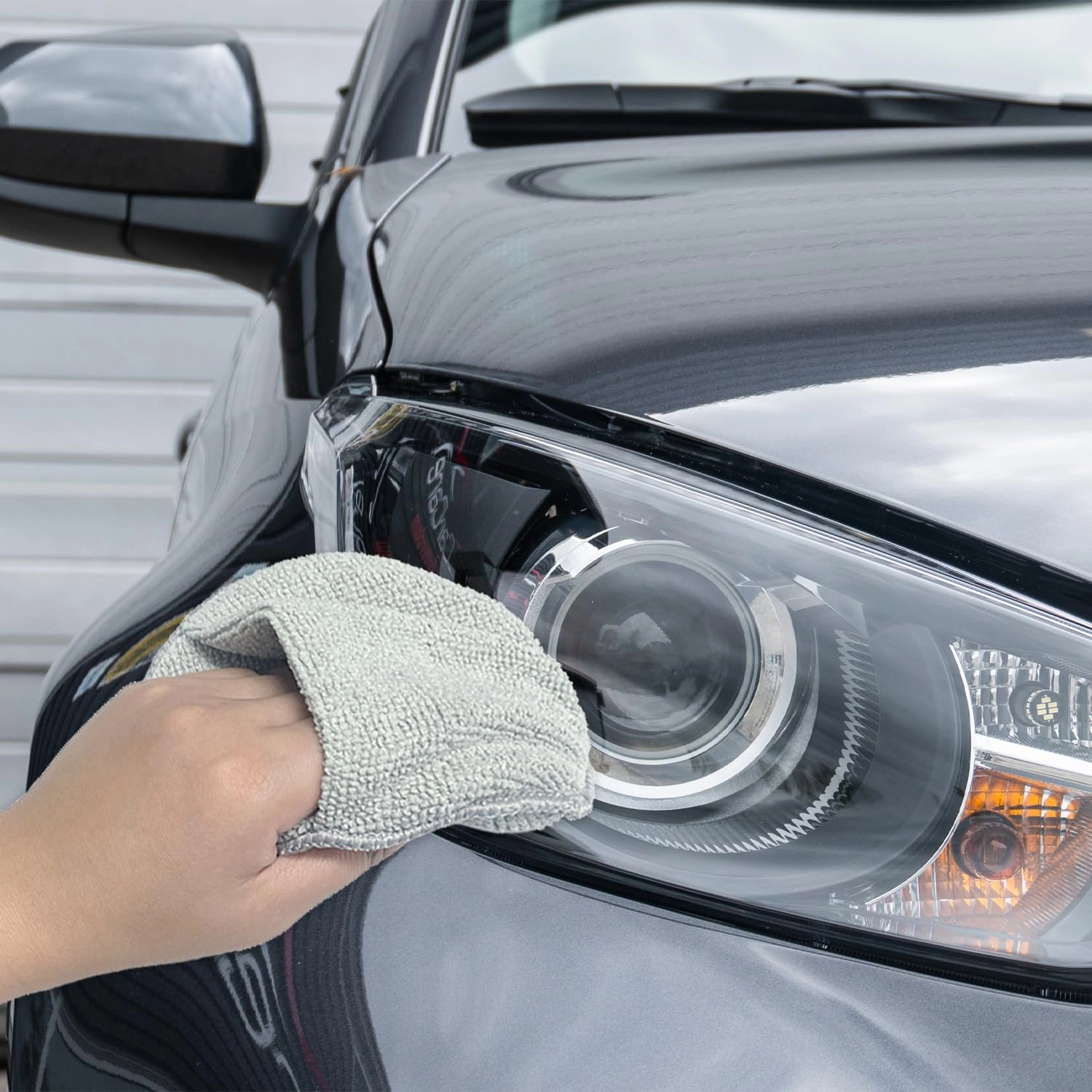 Microfiber Car Wax Applicator Pads