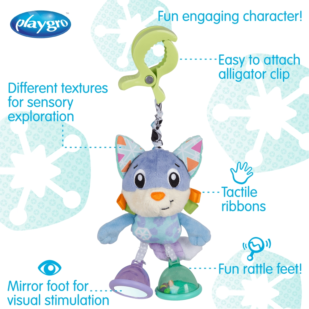 Dingly Dangly Frosti Arctic Fox - Suitable for 0 month and above