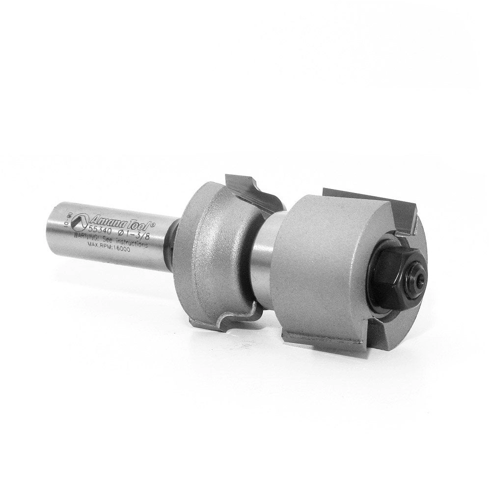 55340 Carbide Tipped Reversible Ogee - 1-3/8" 1/2"