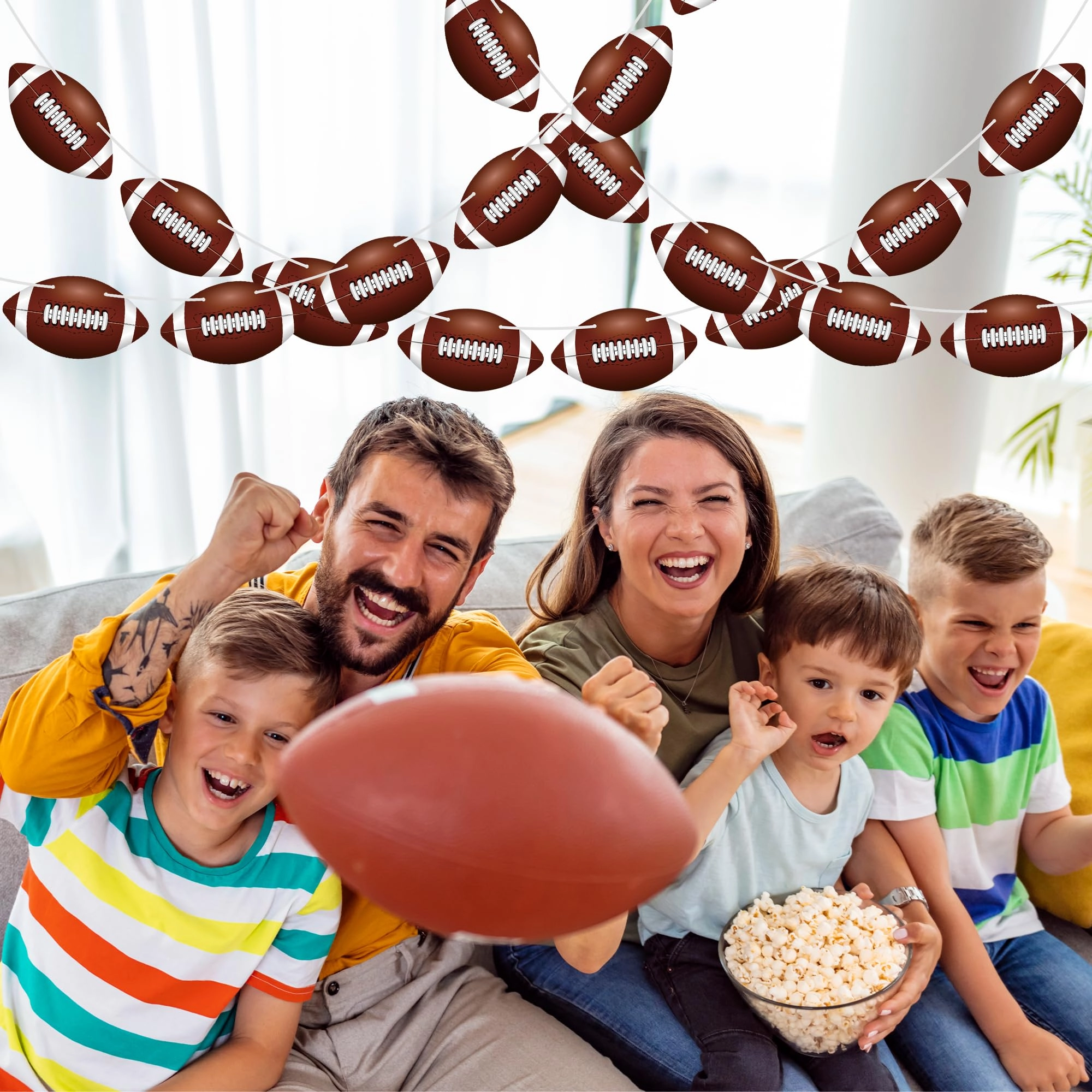 Football Banner - 4 Pack Football