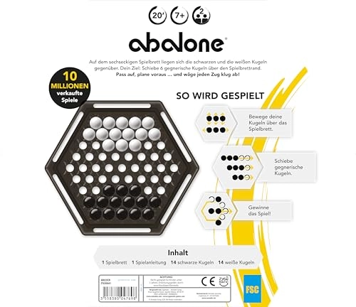 Abalone - Family Strategy Game (German)