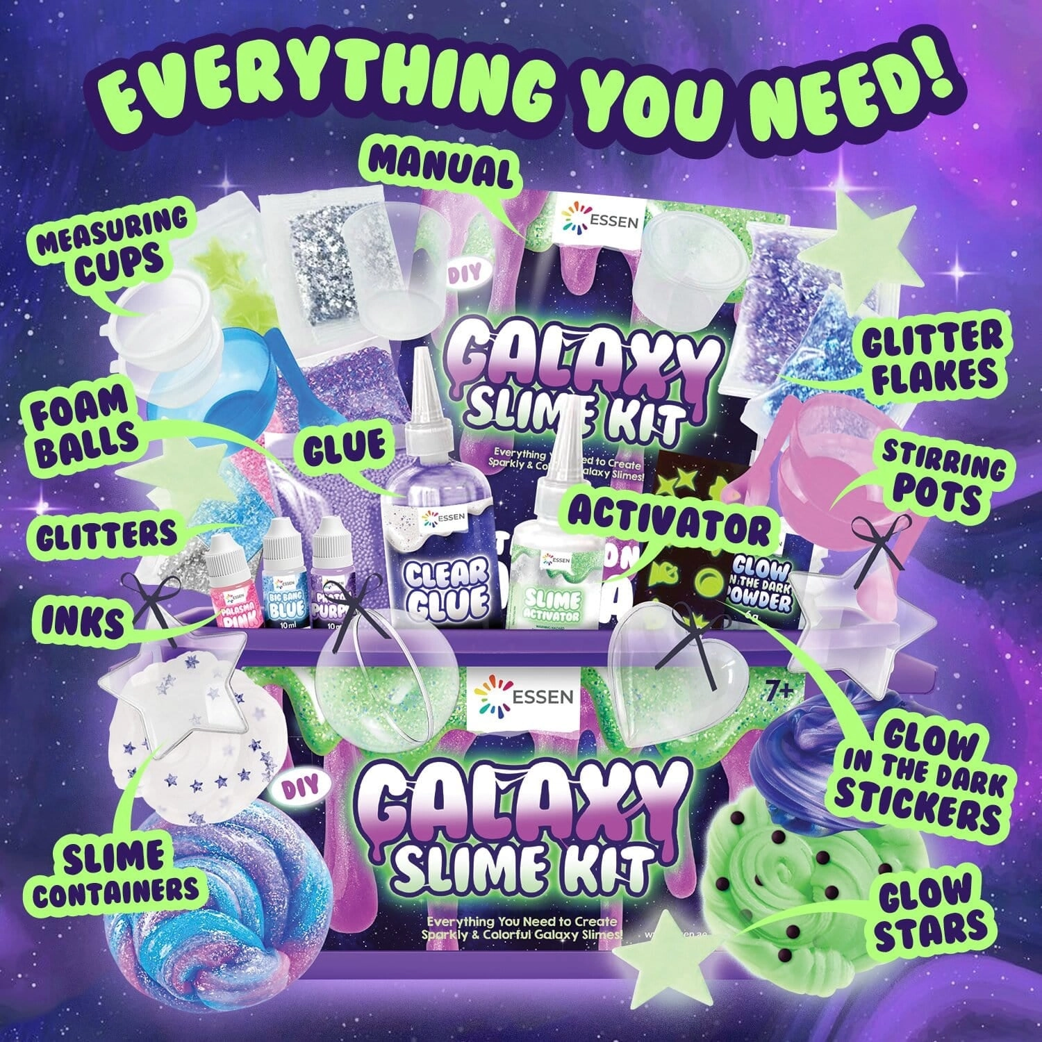 Galaxy Slime Kit