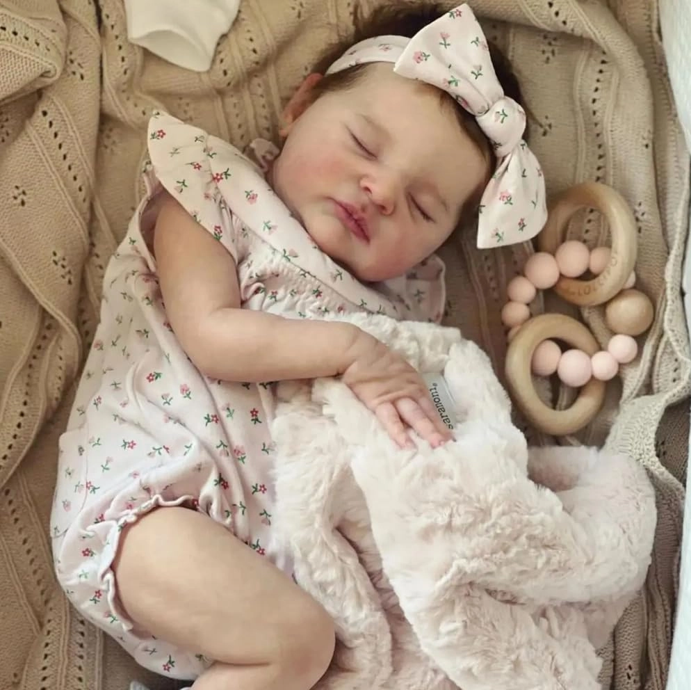 Laura Reborn Baby Doll - 20 inch Vinyl Dark Brown Ages 3+