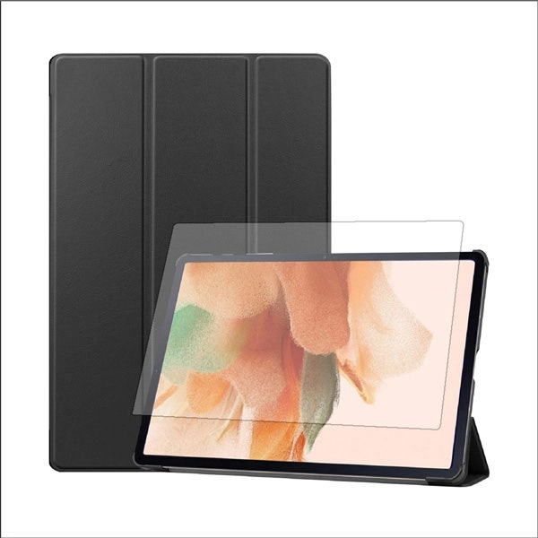 Mobogenie Protective Cover for Samsung Tab S10FE PLUS + Tempered Glass Screen Protector for Samsung Tab S10FE PLUS