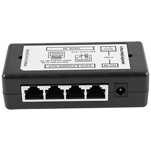 4 Port Poe Injector - Dc12V-Dc48V 4 port
