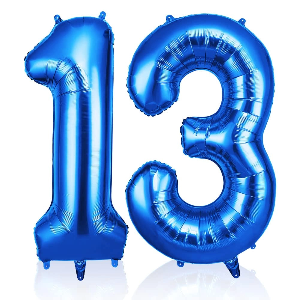 Number 13 Balloons - 2 piece(s) Birthday