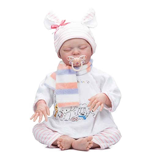Laura Reborn Baby Doll - 50 cm soft cloth body
