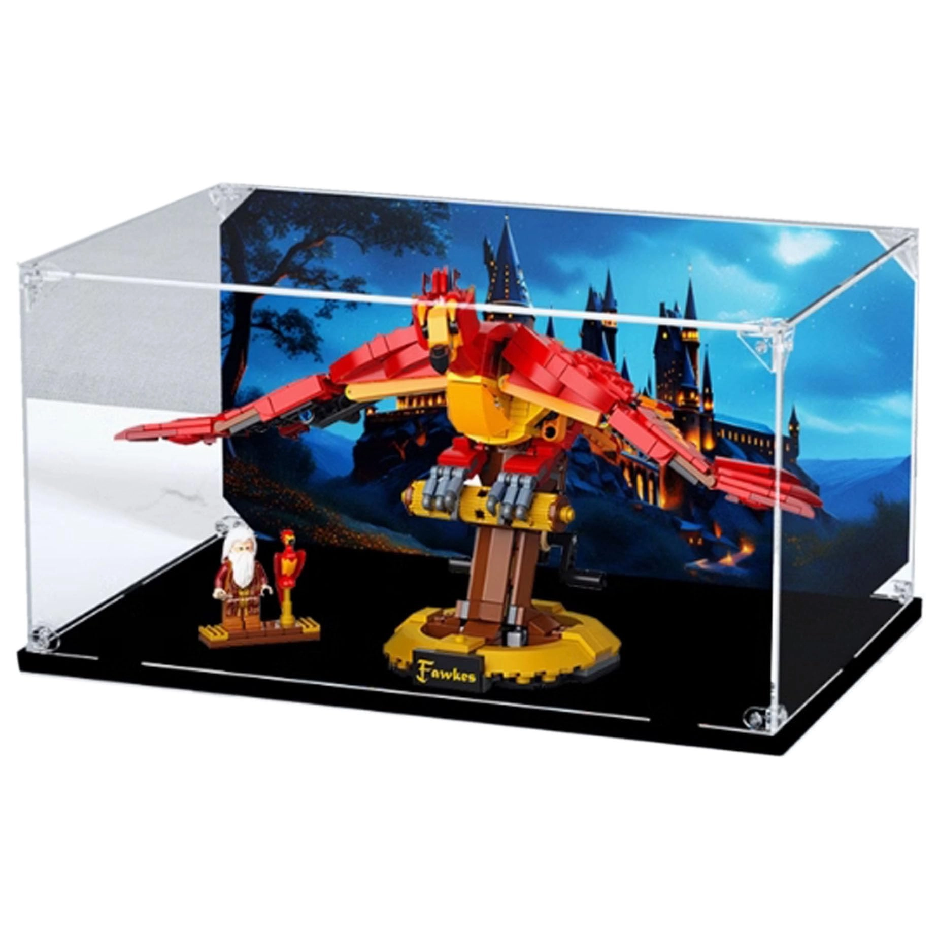 PHOVKFR Acrylic Display Box for LEGO Phoenix Model 76394