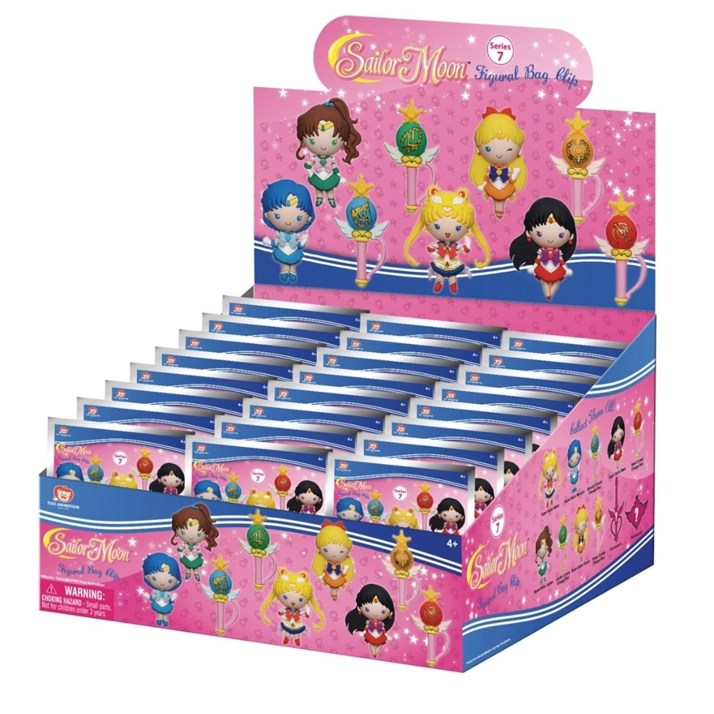 FUNKO POP VINYL Monogram 3D Foam Bag Clip - Sailor Moon