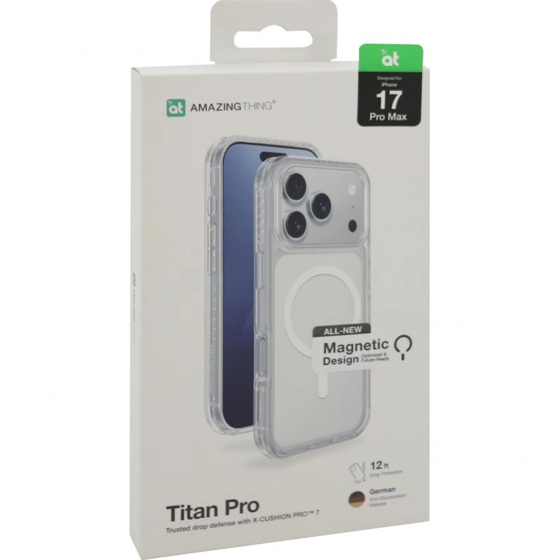 TITAN PRO Back Cover Mobile Case with MagSafe for iPhone 17 Pro Max