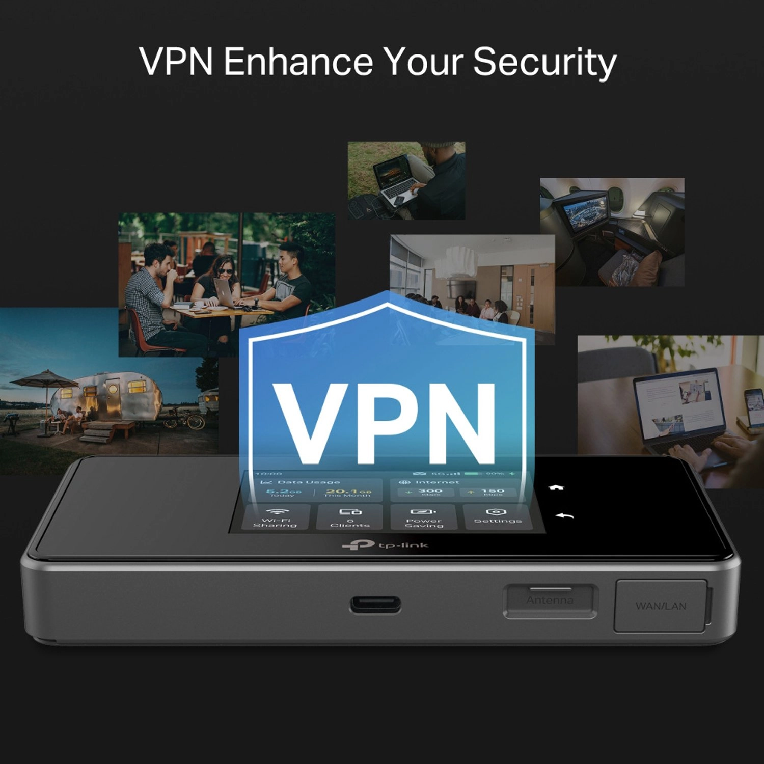 M8550 - 5G IEEE 802.11a/b/g/n/ac/ax 3600 Mbps