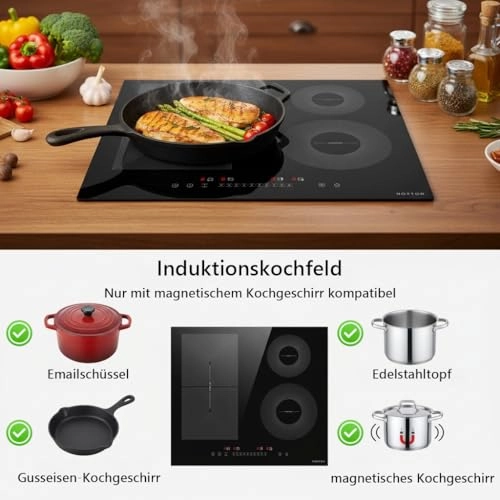 NTI-M47221-F1-BQ Induction hob