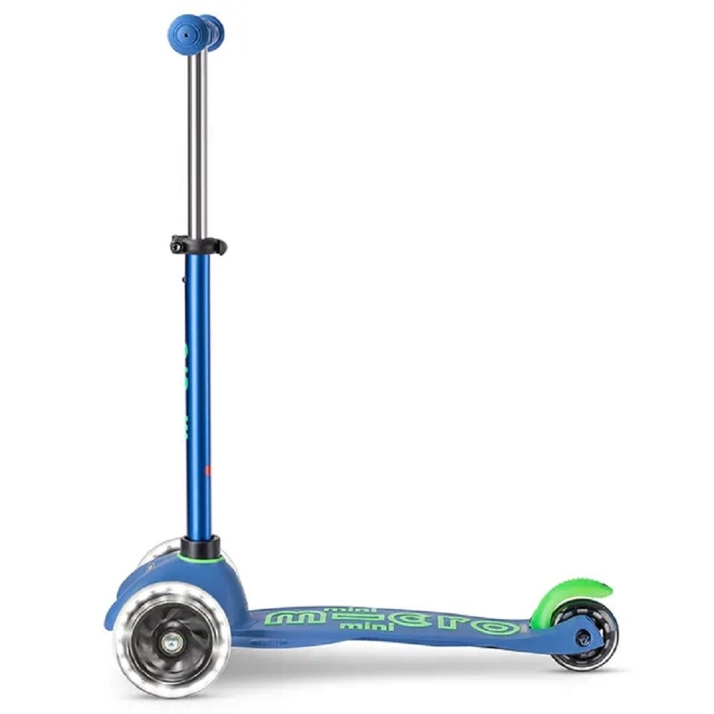 Mini Deluxe 3-Wheel Kick Scooter – 120/85 mm LED