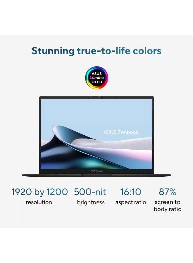 Zenbook 14 OLED - 14'' Ultra 7 255H 16GB DDR5 1TB SSD