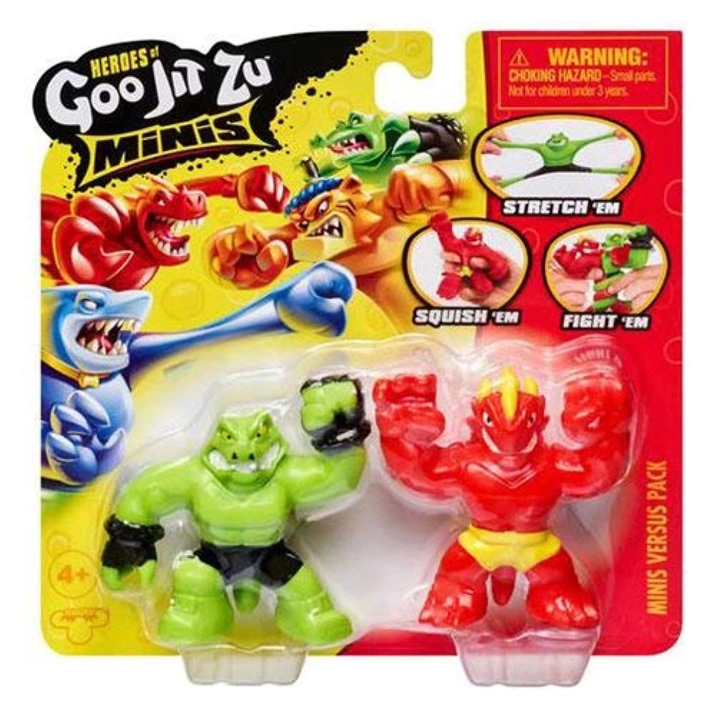 Moose Toys Mini Heroes - Blazagon + Rockjaw 2 pcs