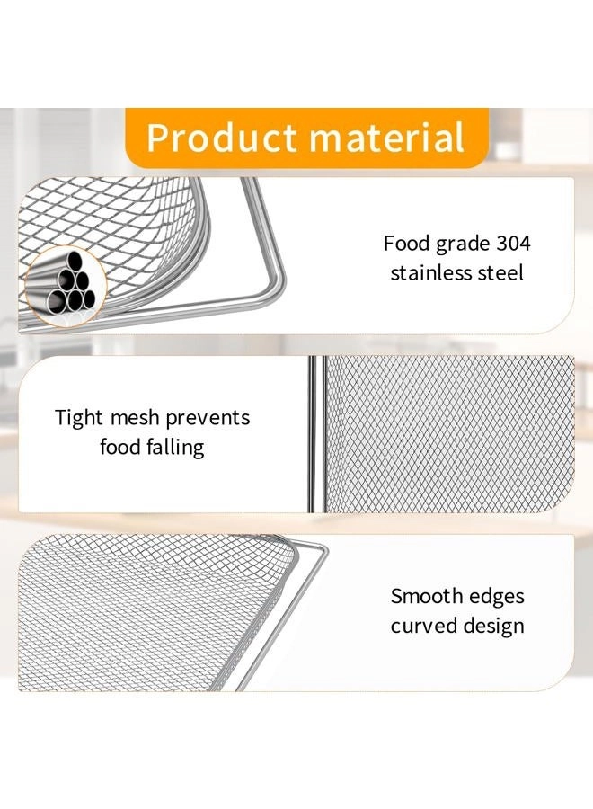 Air Fryer Grill Pan - Stainless Steel 1