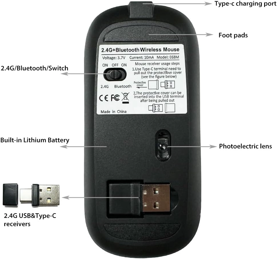 Rechargeable Mouse - Bluetooth