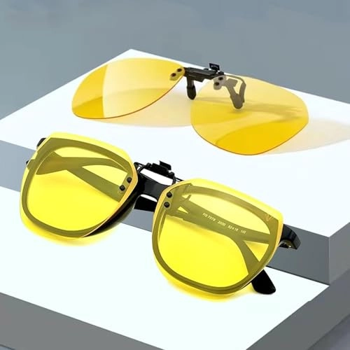 Polarised Night Driving Glasses - Yellow